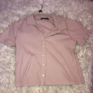 Abercrombie and Fitch cropped Polo
